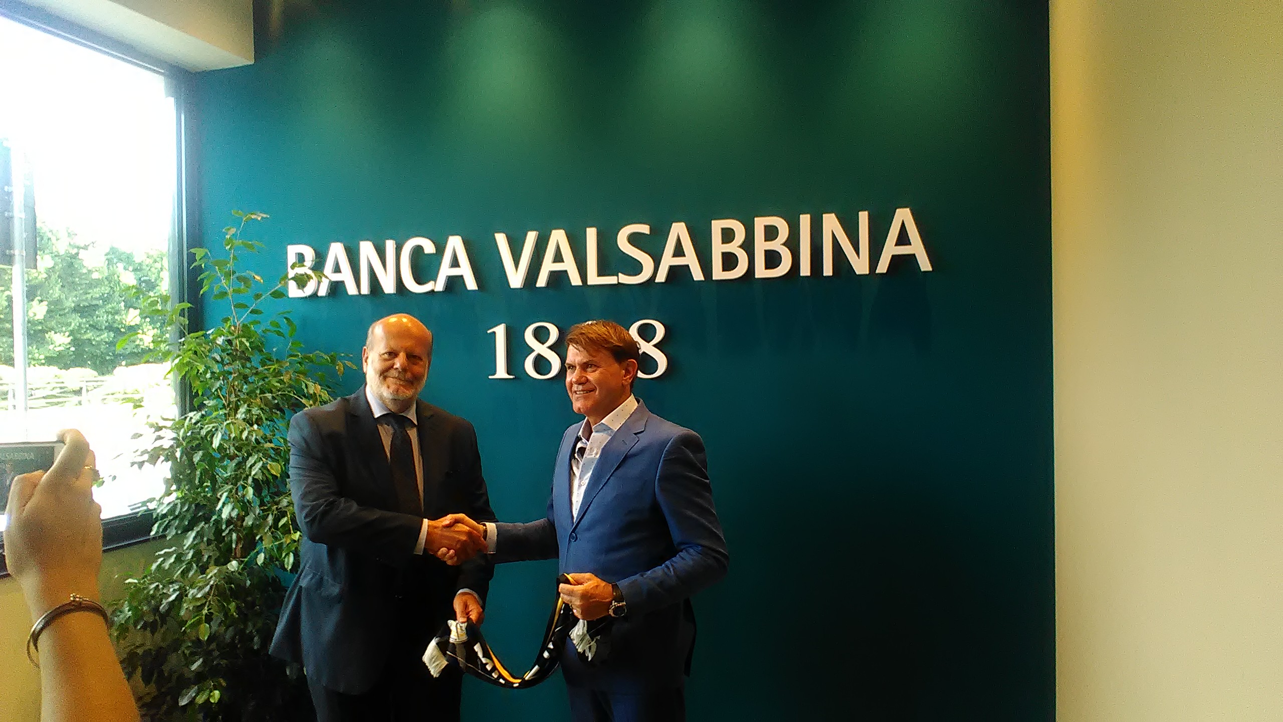 Millenium Brescia presentazione title sponsor Fornari Catania | Banca Valsabbina