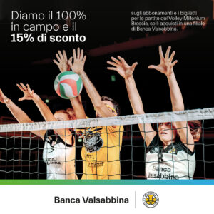 Millenium campagna ticketing | Banca Valsabbina