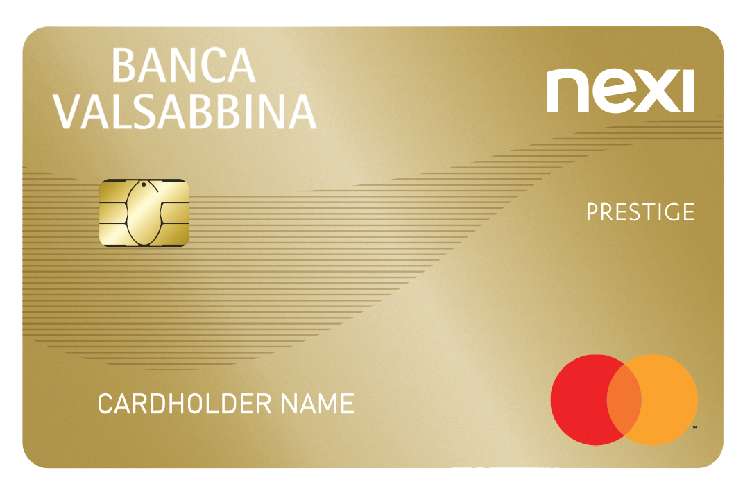 NEXI Prestige MC Fronte | Banca Valsabbina