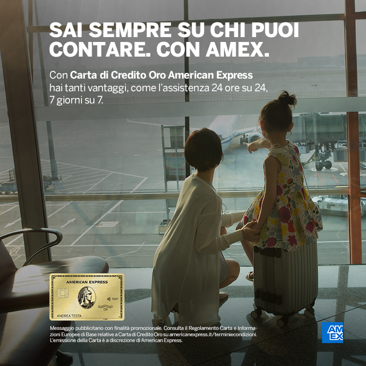 Privati 7 | Banca Valsabbina AMEX Banner Oro 20250623 | Banca Valsabbina