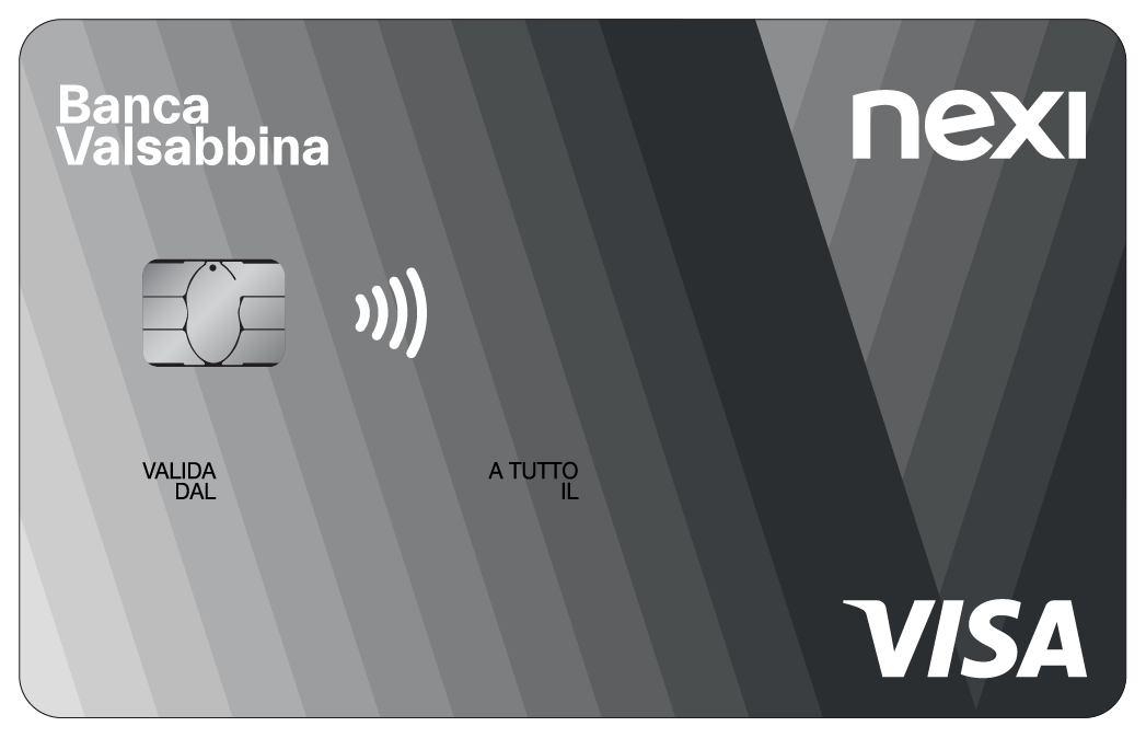 Carte di debito aziendali 2 | Banca Valsabbina BUSINESS VISA edit | Banca Valsabbina